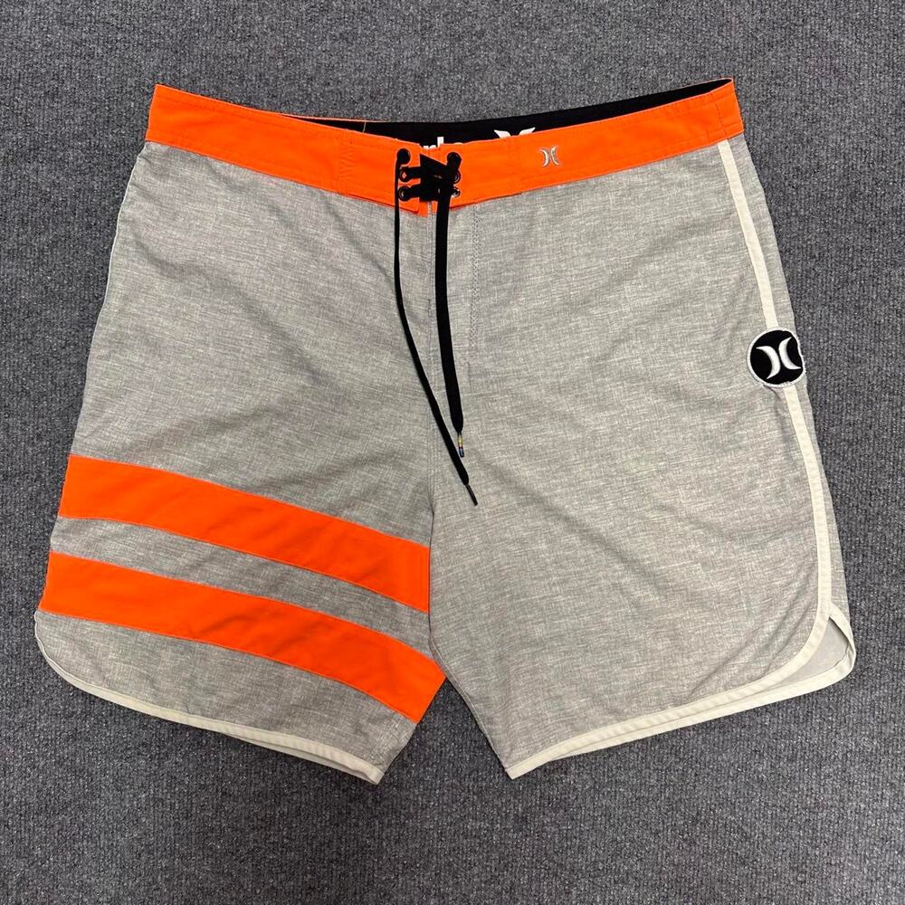 Hurley Men’s phantom Block Party Board Shorts Stretchy Surfer Swim Trunks 36
